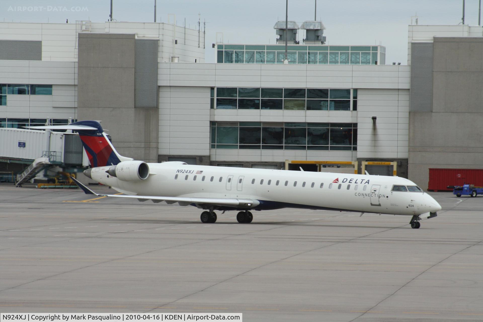 N924XJ, 2008 Bombardier CRJ-900ER (CL-600-2D24) C/N 15179, CL600-2D24