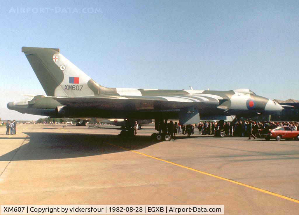 XM607, 1963 Avro Vulcan B.2 C/N Set 71, Royal Air Force. Operated by 44 Squadron.