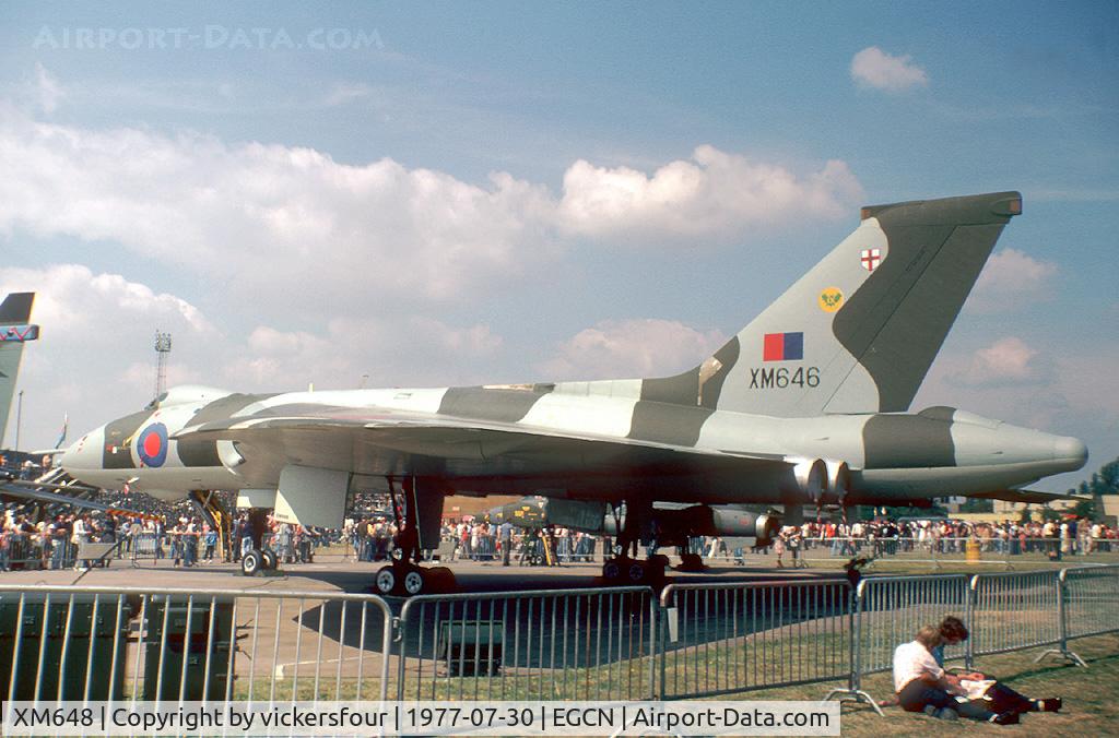 XM648, 1964 Avro Vulcan B.2 C/N Set 80, Royal Air Force Vulcan B2. Operated by 9 Squadron.