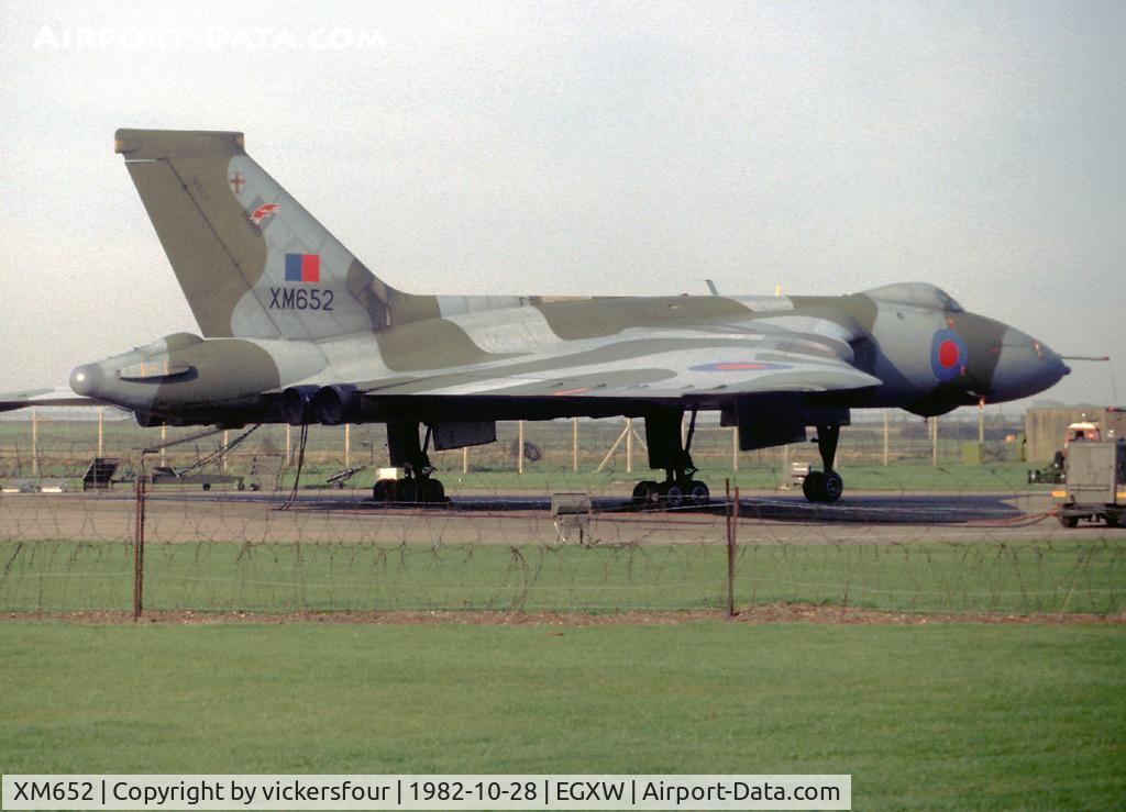 XM652, 1964 Avro Vulcan B.2A C/N Set 84, Royal Air Force Vulcan B2. Operated by 50 Squadron.