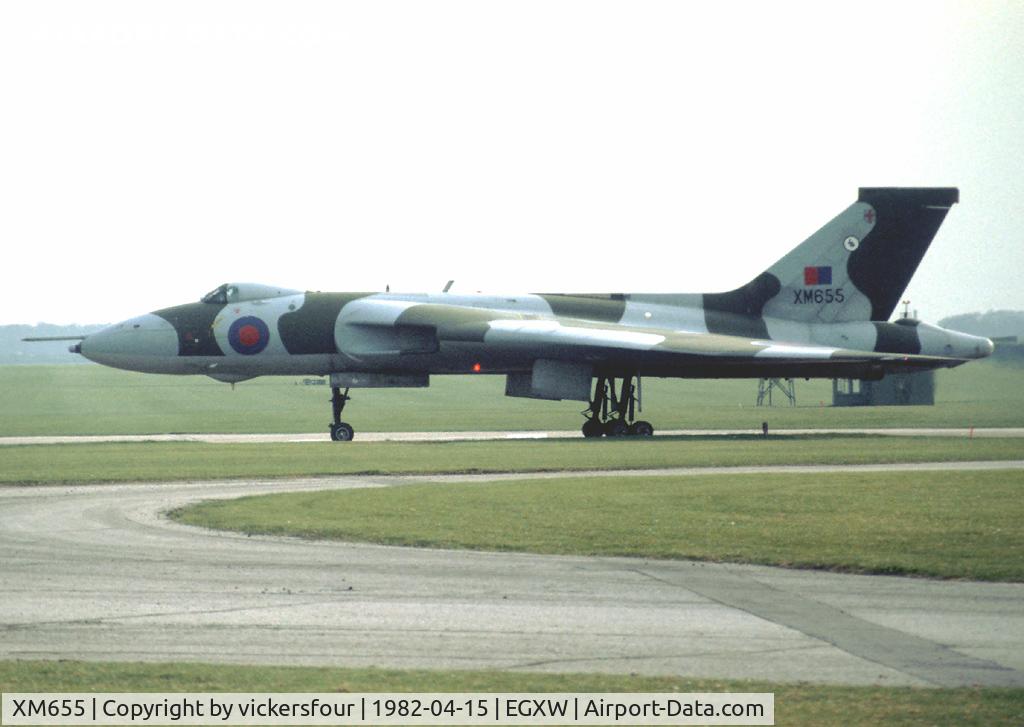 XM655, 1964 Avro Vulcan B.2A C/N Set 87, Royal Air Force Vulcan B2. Operated by 44 Squadron.