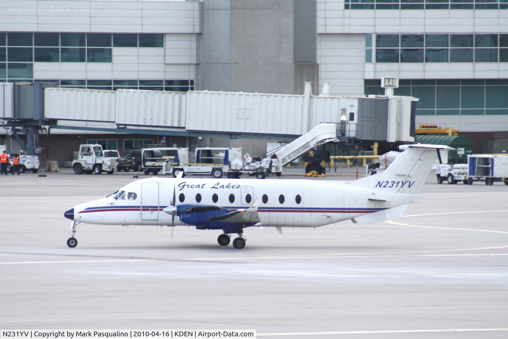 N231YV, 1996 Beech 1900D C/N UE-231, Beech 1900D