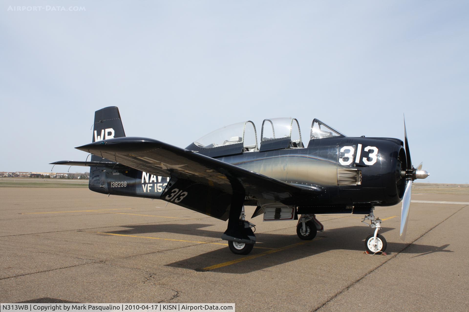 N313WB, 1955 North American T-28B Trojan C/N 200-309 (138238), North American T-28B