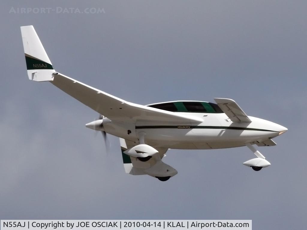 N55AJ, 1998 Velocity Velocity Elite C/N DMO413, @ KLAL