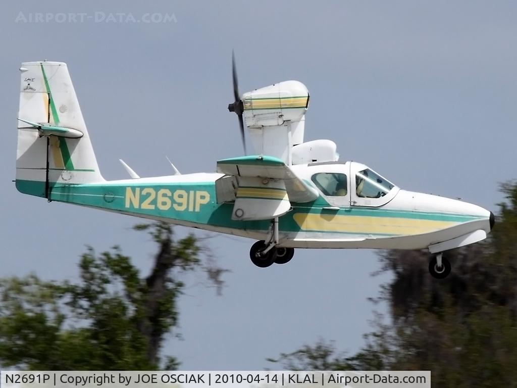 N2691P, 1978 Consolidated Aeronautics Inc. LAKE LA-4-200 C/N 896, Arriving for Sun-N-Fun