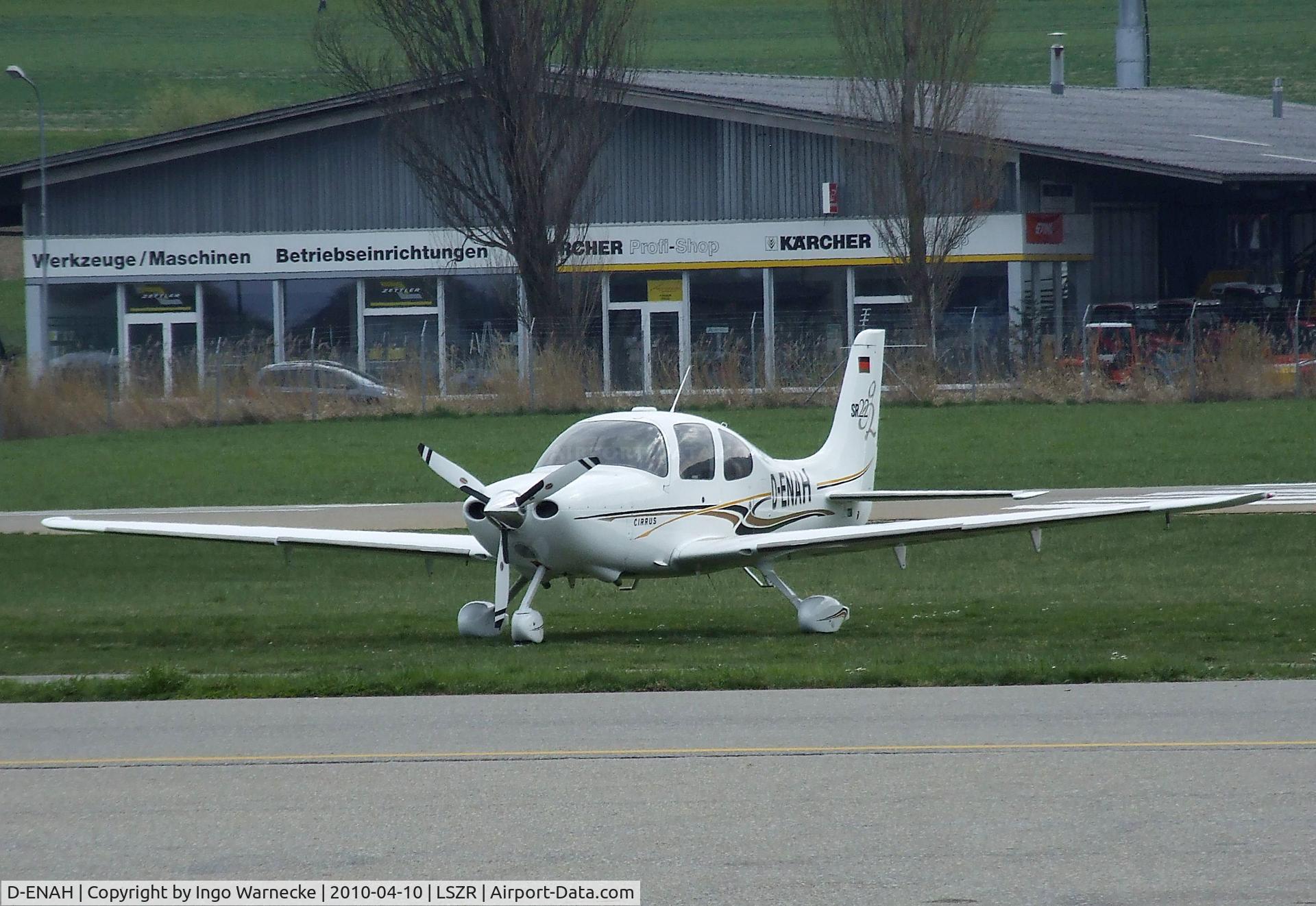 D-ENAH, 2005 Cirrus SR22 G2 C/N 1257, Cirrus SR22G2 at St. Gallen-Altenrhein airfield