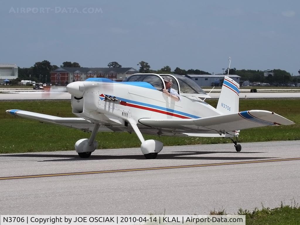 N3706, 1974 Thorp T-18-2 Tiger C/N 405, AT KLAL