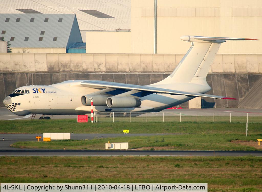 4L-SKL, 1980 Ilyushin Il-76TD C/N 0003423699, Parked at 