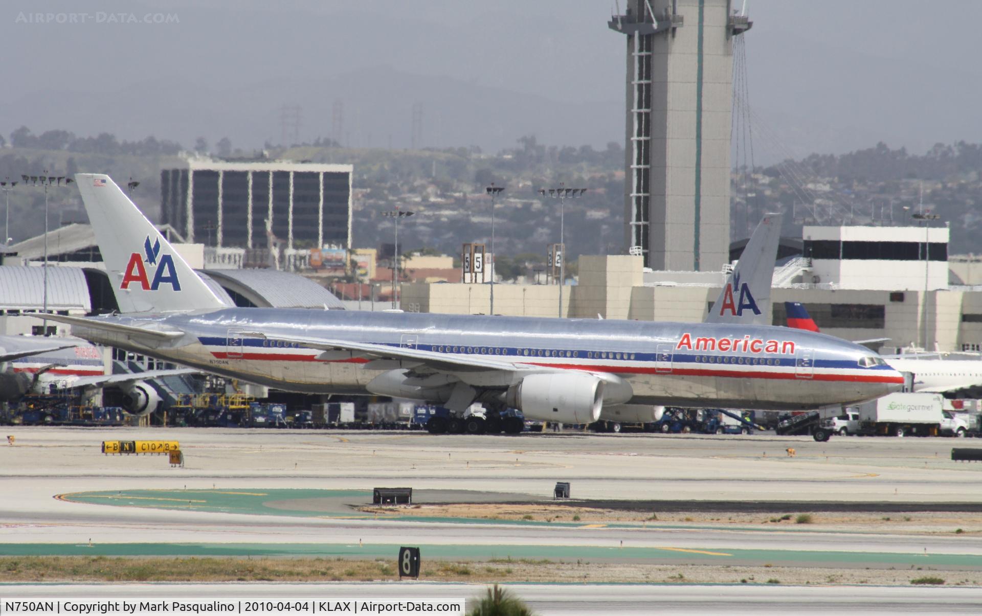 N750AN, 2001 Boeing 777-223 C/N 30259, Boeing 777-200