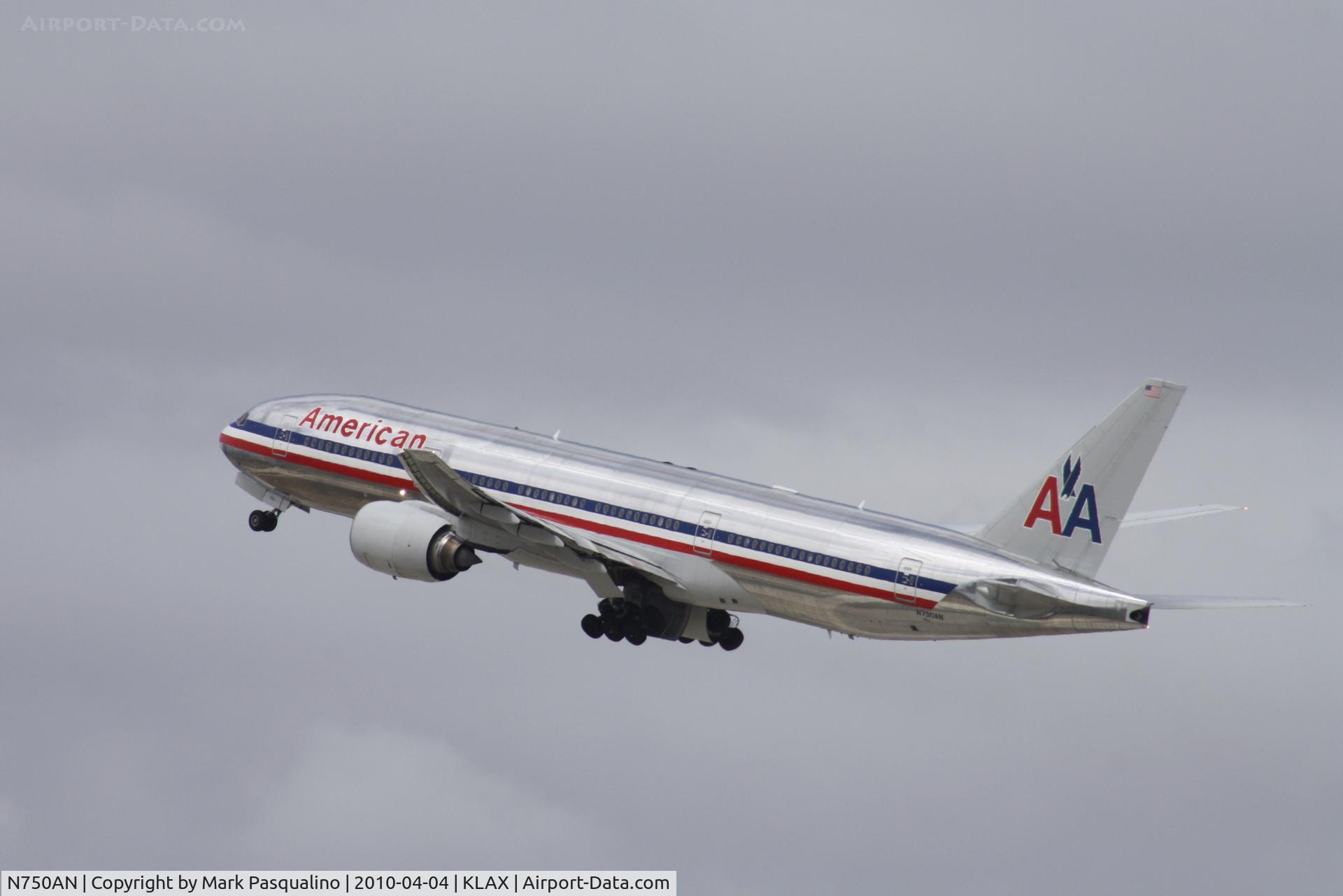 N750AN, 2001 Boeing 777-223 C/N 30259, Boeing 777-200