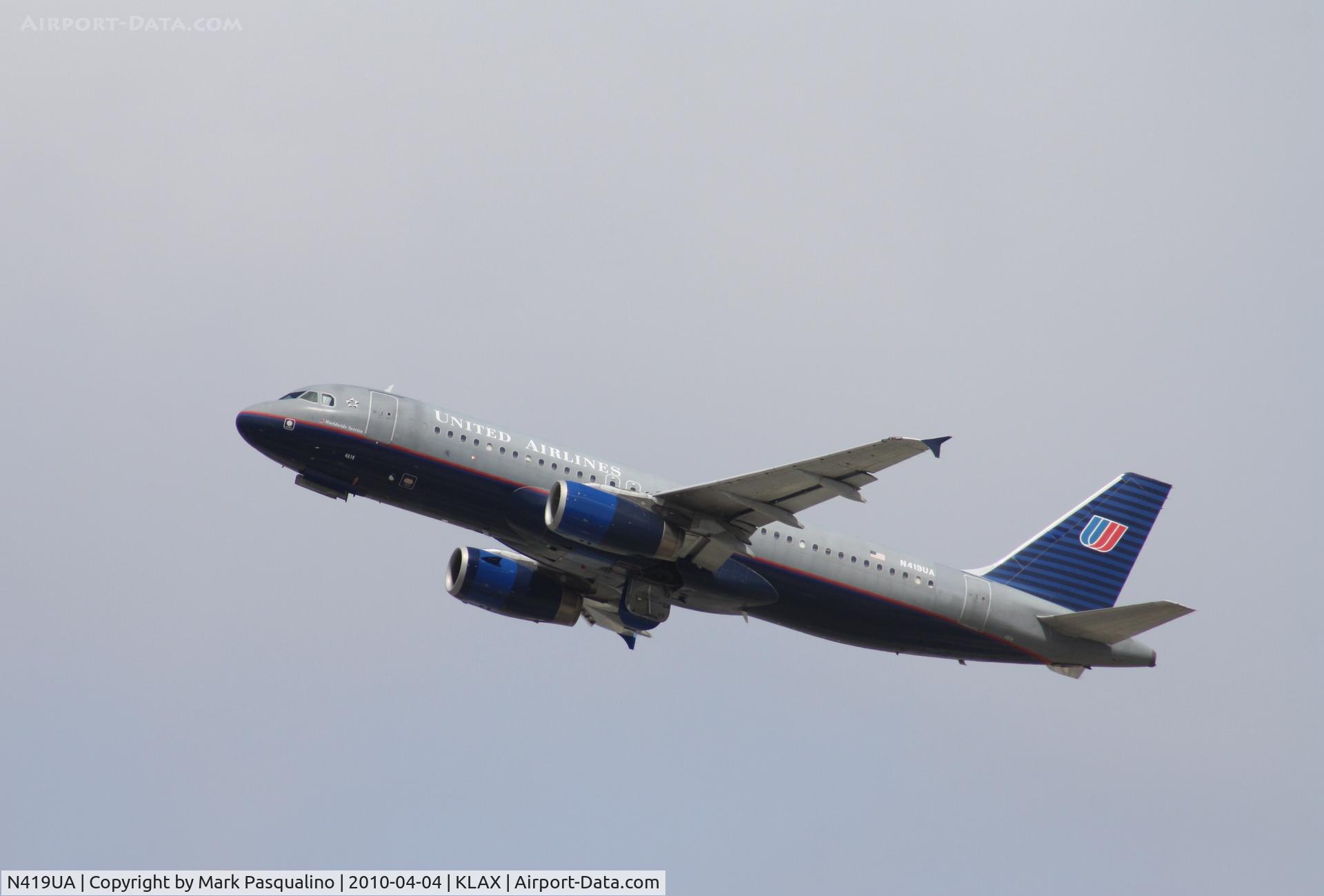 N419UA, 1994 Airbus A320-232 C/N 487, Airbus A320