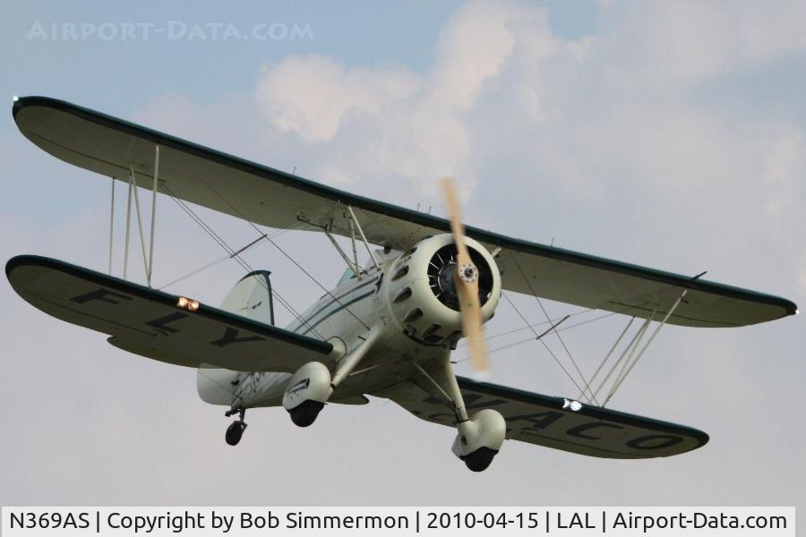 N369AS, 1992 Classic Aircraft Corp WACO YMF C/N F5C-046, Sun N Fun 2010