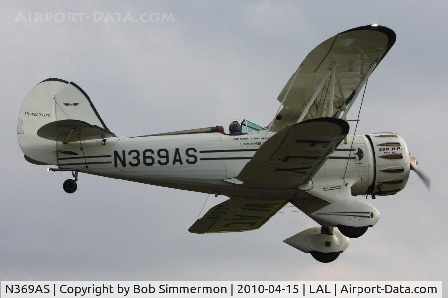 N369AS, 1992 Classic Aircraft Corp WACO YMF C/N F5C-046, Sun N Fun 2010