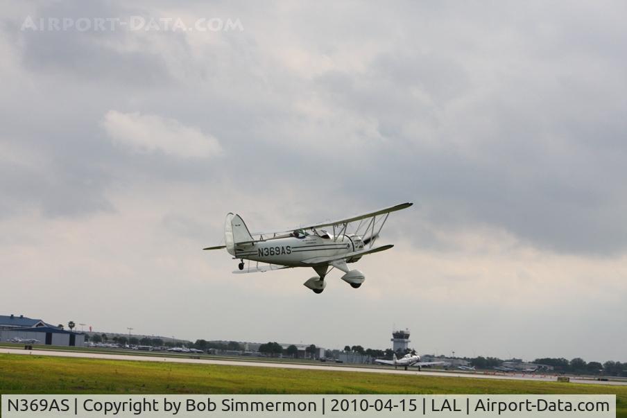 N369AS, 1992 Classic Aircraft Corp WACO YMF C/N F5C-046, Sun N Fun 2010