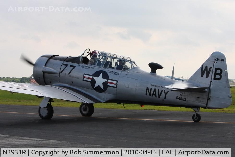N3931R, North American AT-6B Texan C/N 84-923, Sun N Fun 2010