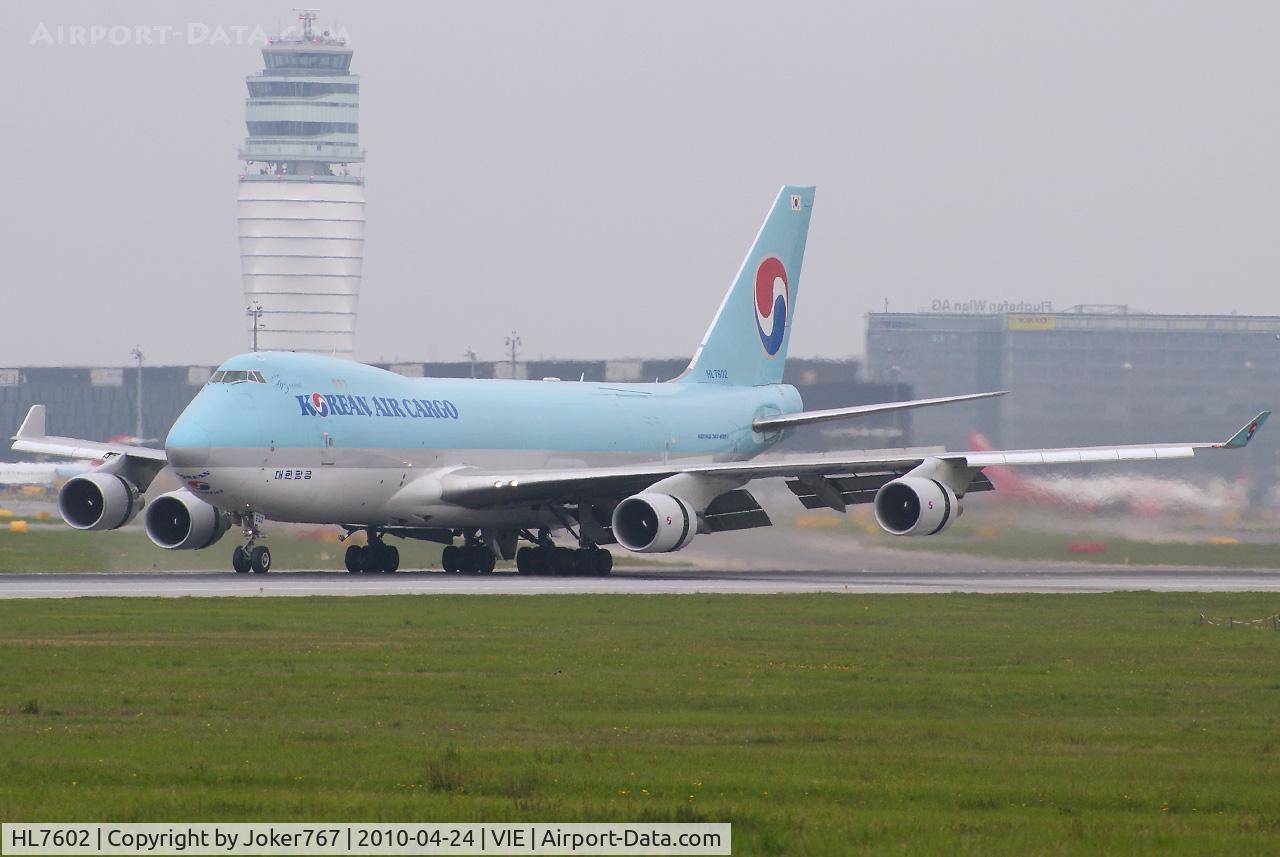 HL7602, 2005 Boeing 747-4B5F/SCD C/N 34301, Korean Air Cargo Boeing 747-4B5F(SCD)