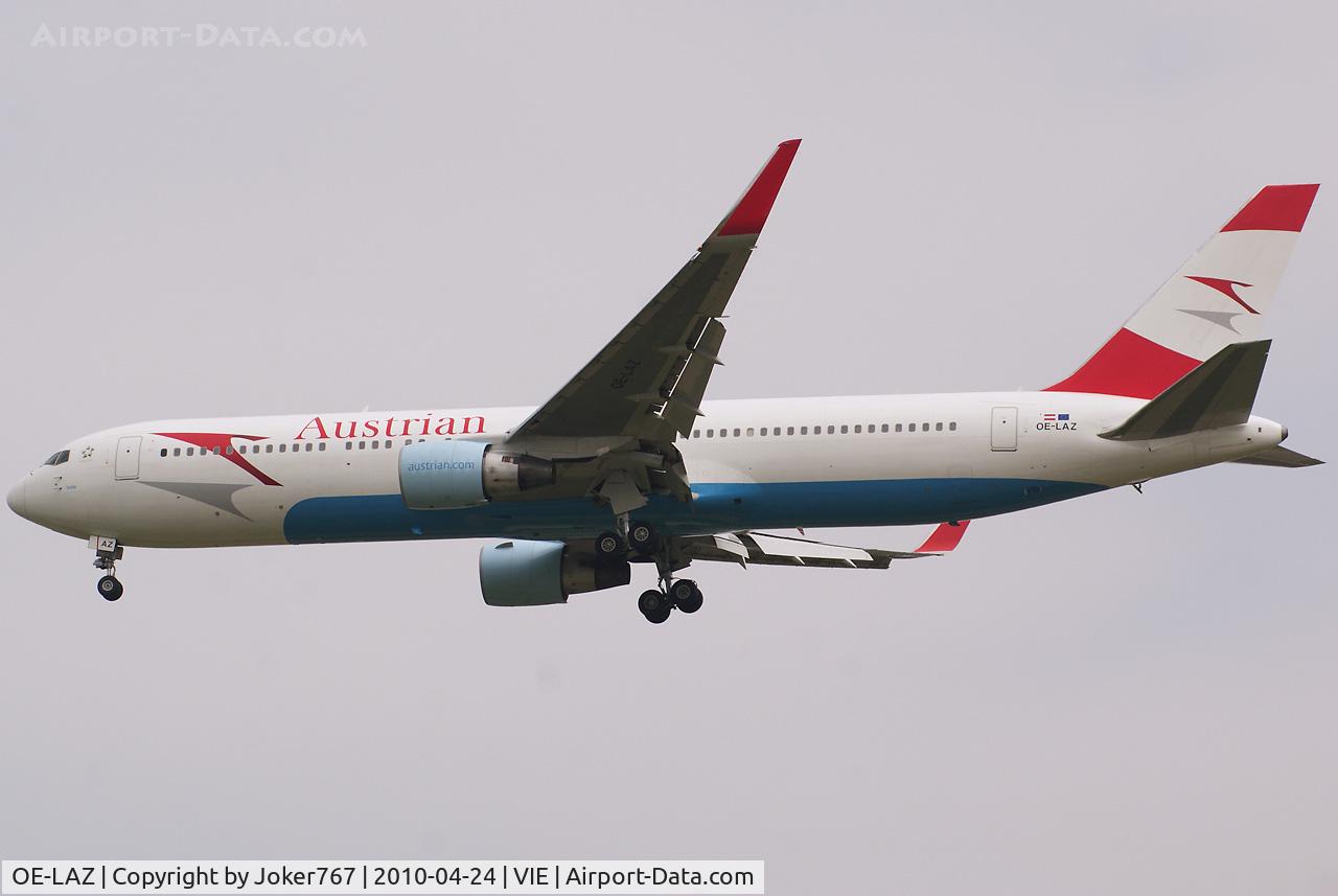 OE-LAZ, 1999 Boeing 767-3Z9 C/N 30331, Austrian Airlines Boeing 767-3Z9(ER)