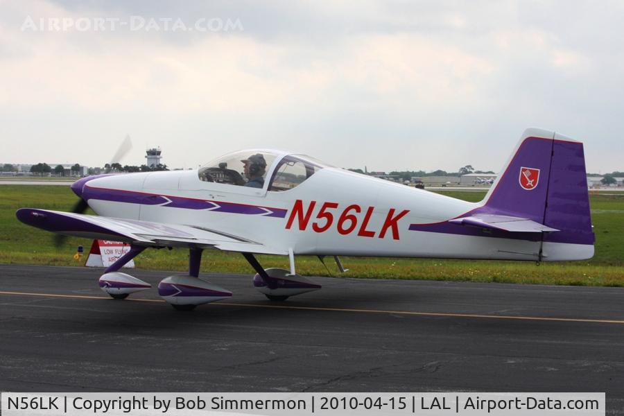 N56LK, 2001 Vans RV-6A C/N 123, Sun N Fun 2010