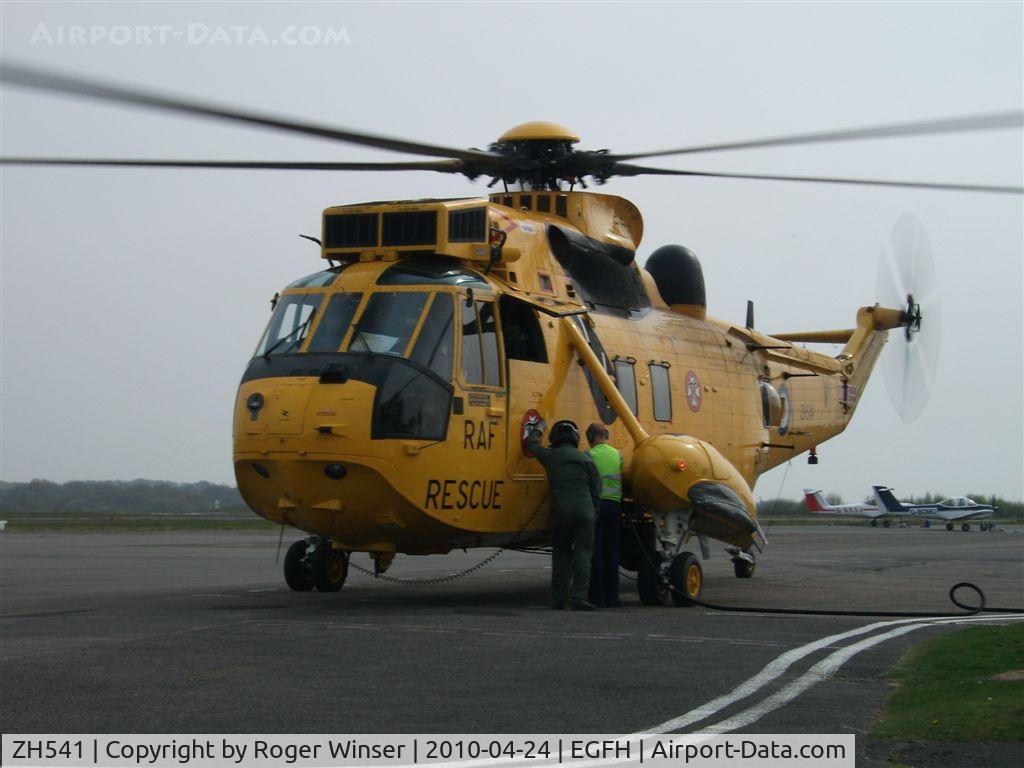 ZH541, Westland Sea King HAR.3A C/N WA1007, Thirsty Sea King. Coded V and operated by A Flight of 22 Squadron RAF