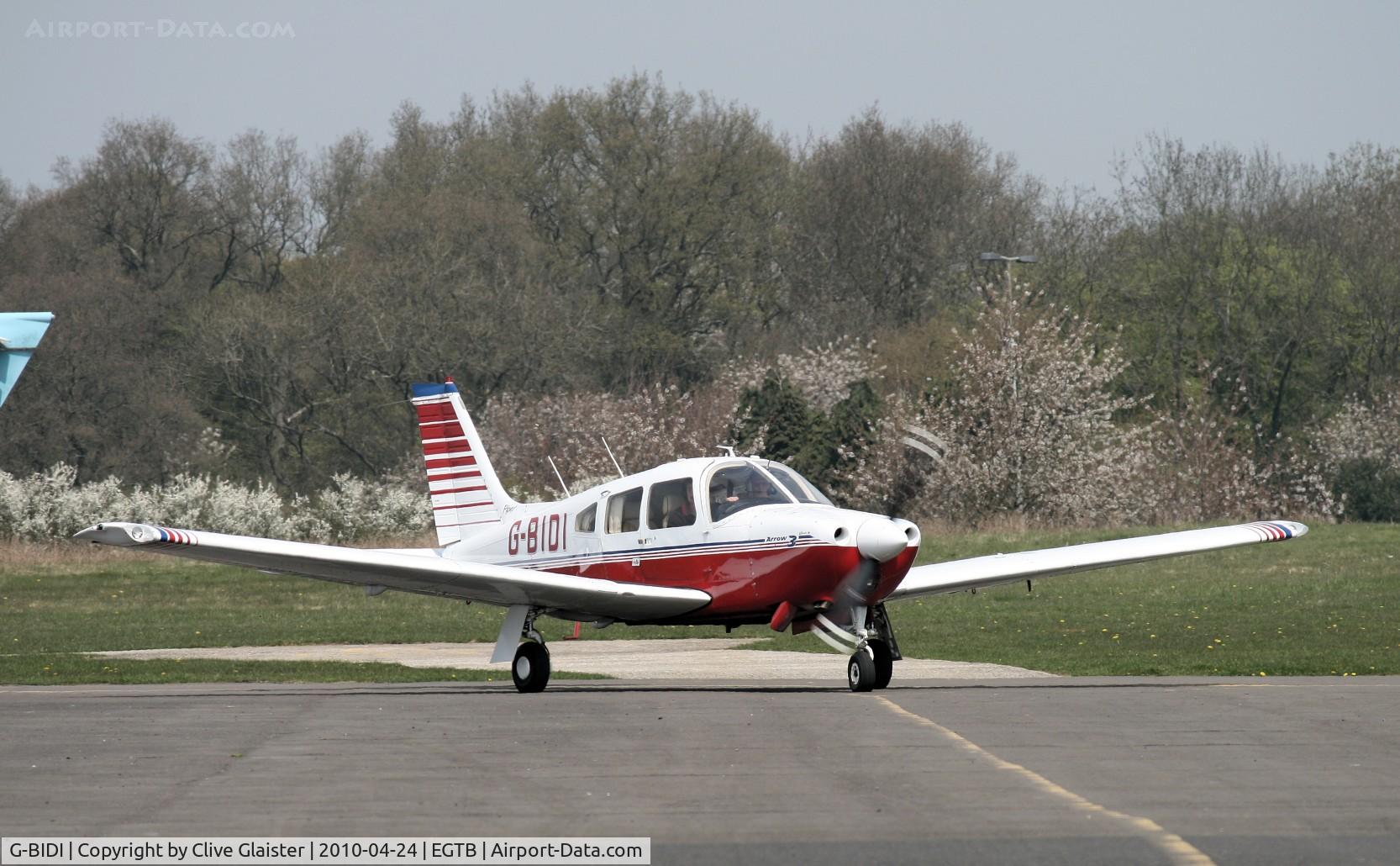 G-BIDI, 1978 Piper PA-28R-201 Cherokee Arrow III C/N 28R-7837135, Ex: N3759M