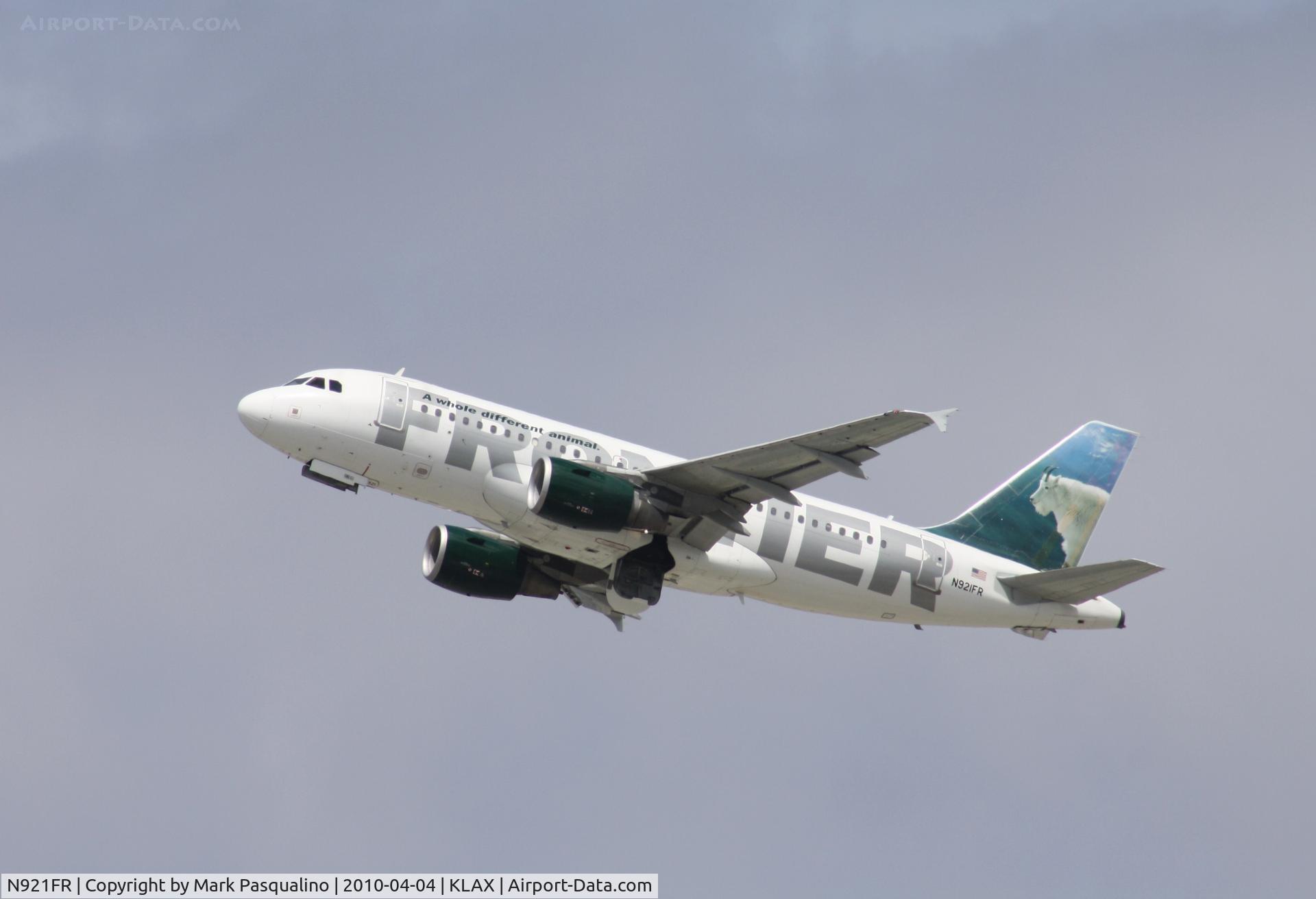 N921FR, 2003 Airbus A319-111 C/N 2010, Airbus A319