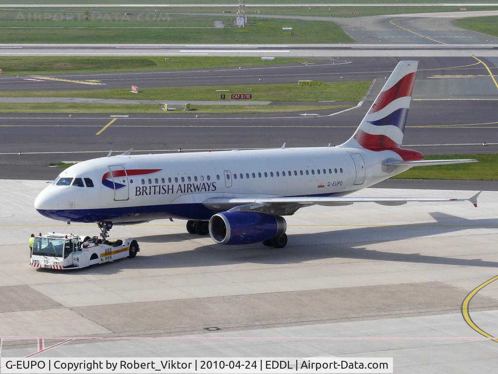 G-EUPO, 2000 Airbus A319-131 C/N 1279, British Airways; Airbus 319-131