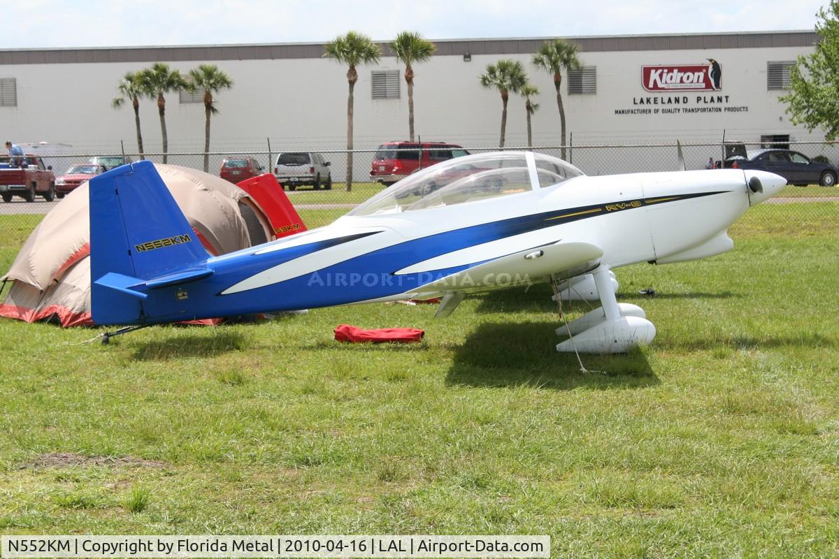 N552KM, 2004 Vans RV-8 C/N 81552, RV-8