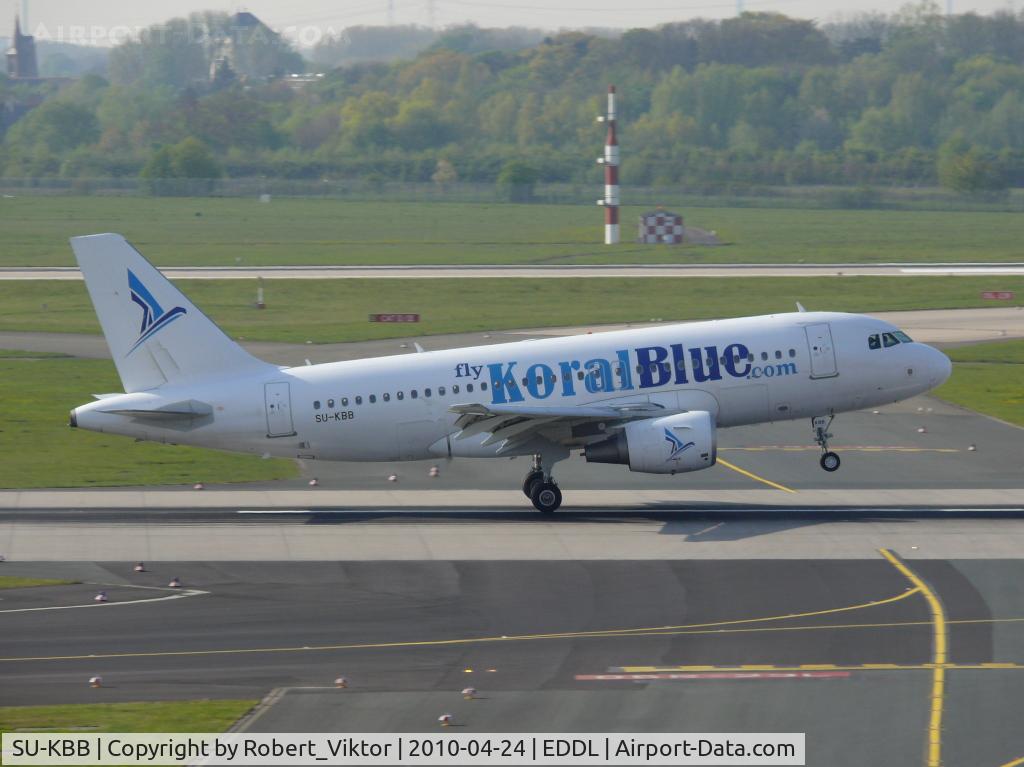 SU-KBB, 2007 Airbus A319-112 C/N 3171, Koral Blue; Airbus 319-112