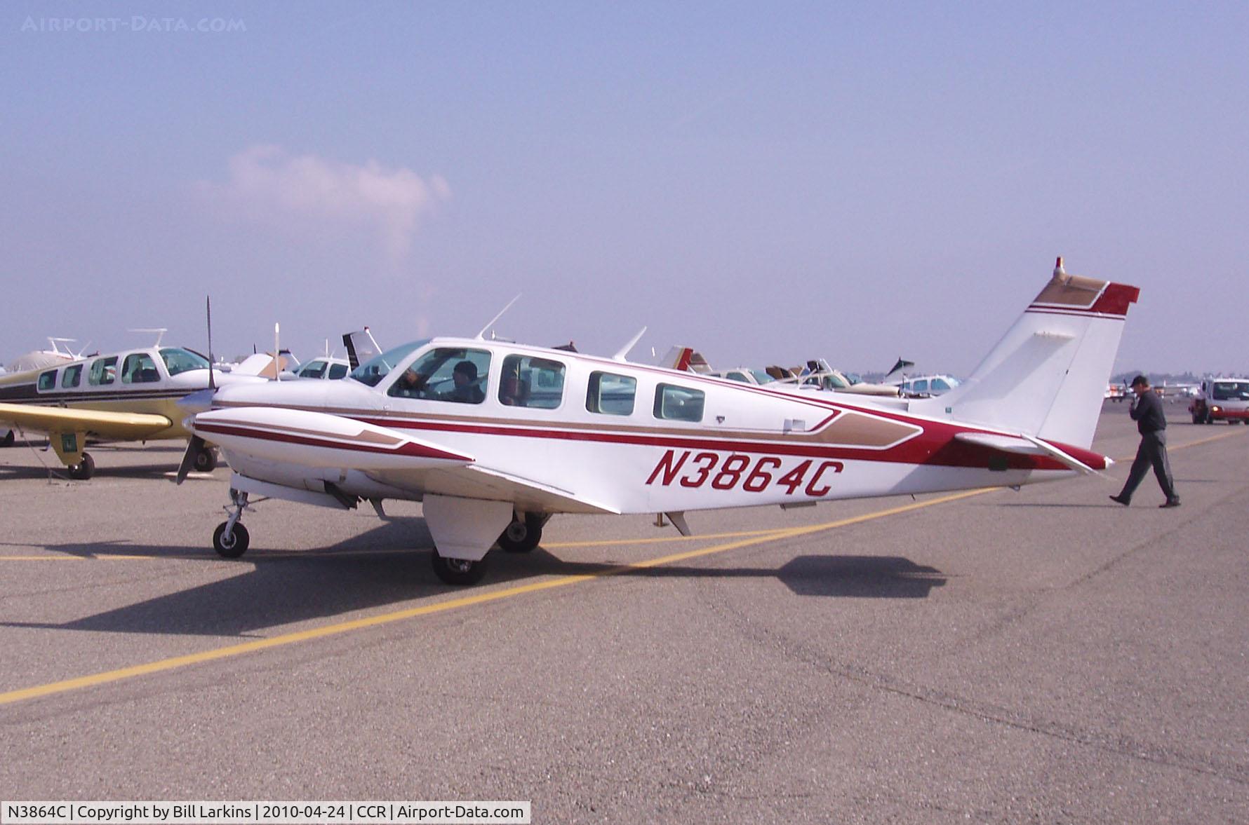 N3864C, 1981 Beech A36 Bonanza 36 C/N E-1846, Visitor