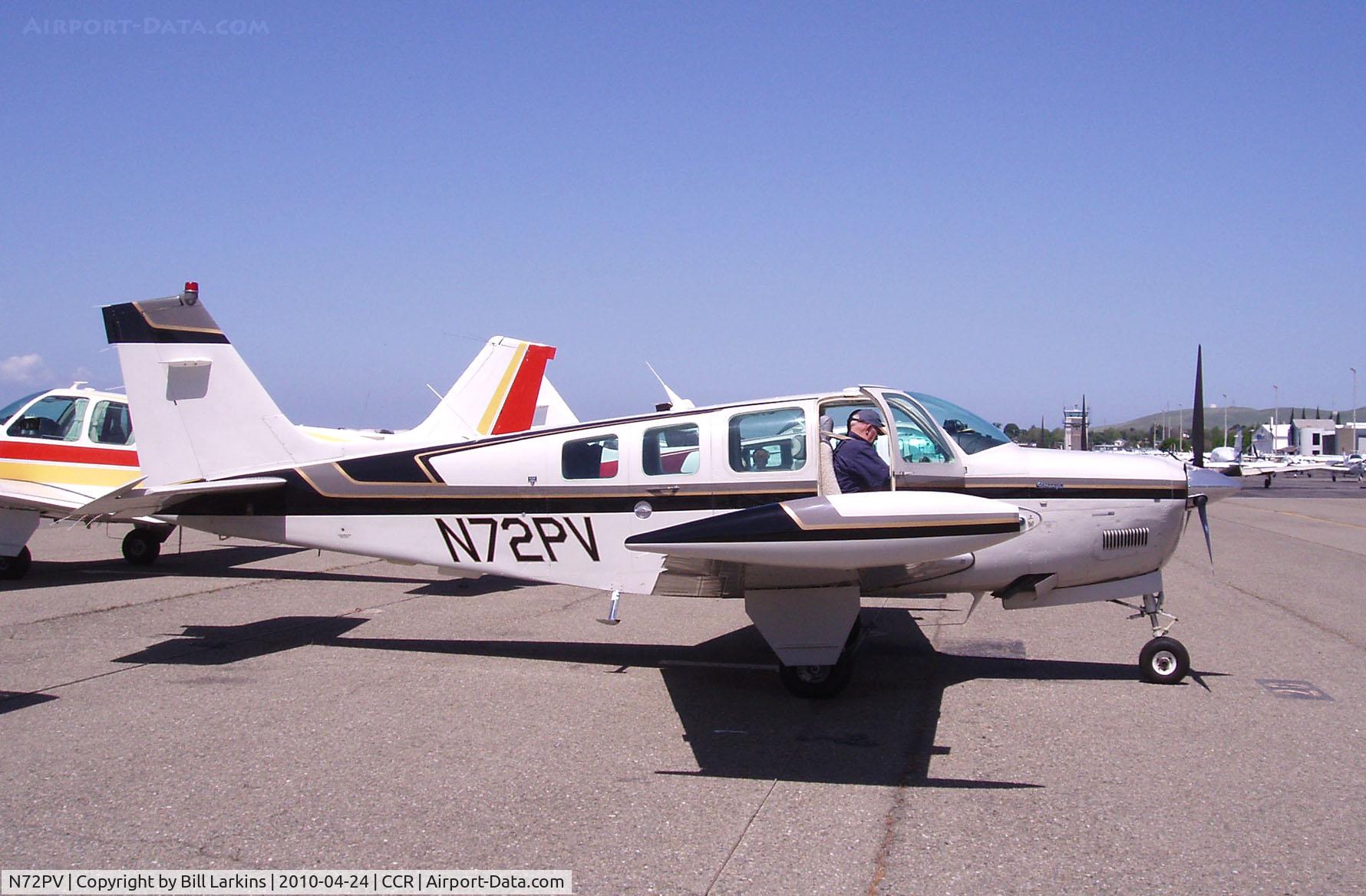 N72PV, 1988 Beech A36 Bonanza 36 C/N E-2452, Visitor