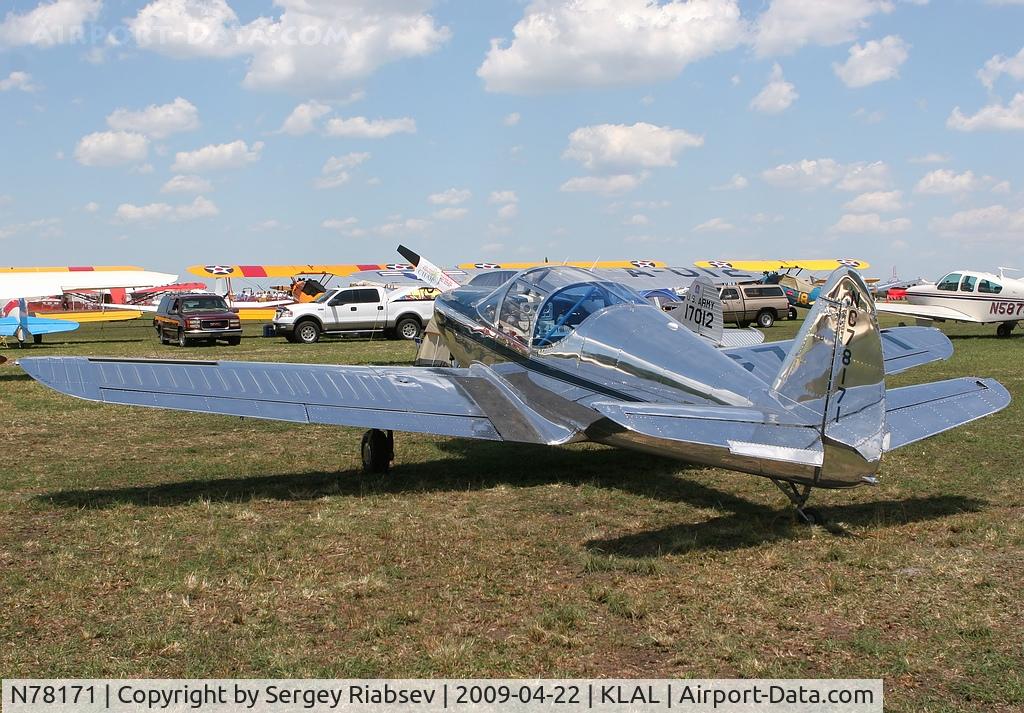 N78171, 1946 Globe GC-1B Swift C/N 2171, Sun-n-Fun 2009