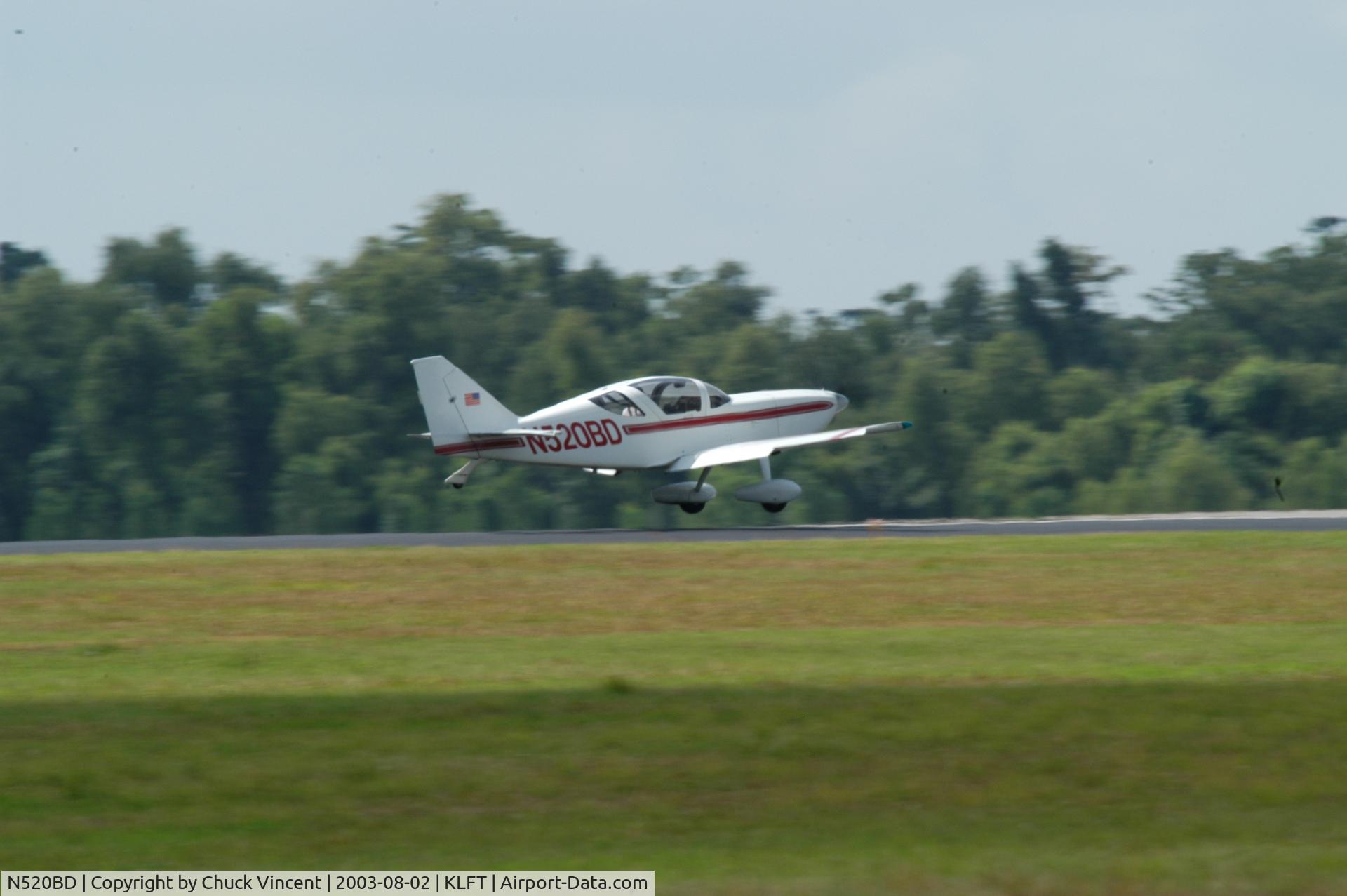 N520BD, 1992 Stoddard-Hamilton Glasair II TD C/N 1062, Nice wheel low landing setup.