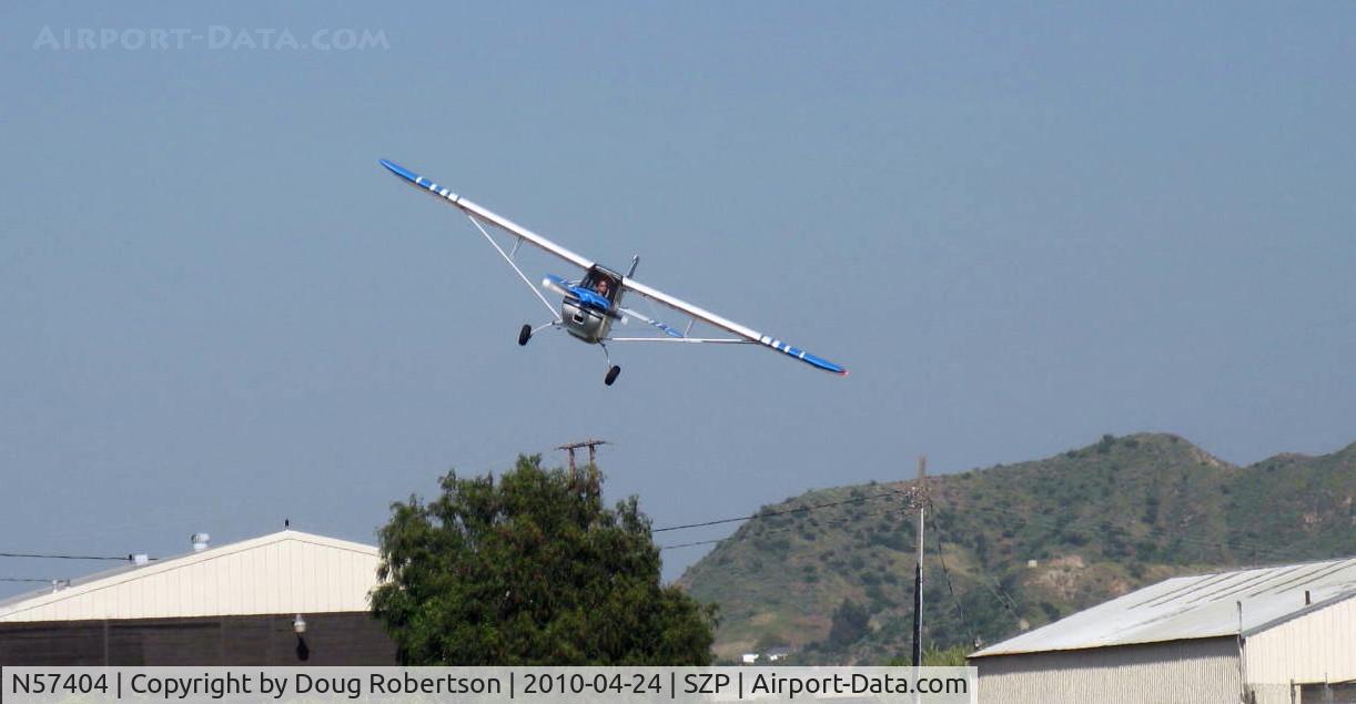 N57404, 1973 Bellanca 7ECA Citabria C/N 940-73, 1973 Bellanca 7ECA CITABRIA, Lycoming O-235 115 Hp, on final Rwy 22