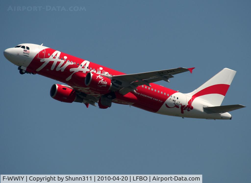 F-WWIY, 2010 Airbus A320-216 C/N 4293, C/n 4293 - To be 9M-AHY