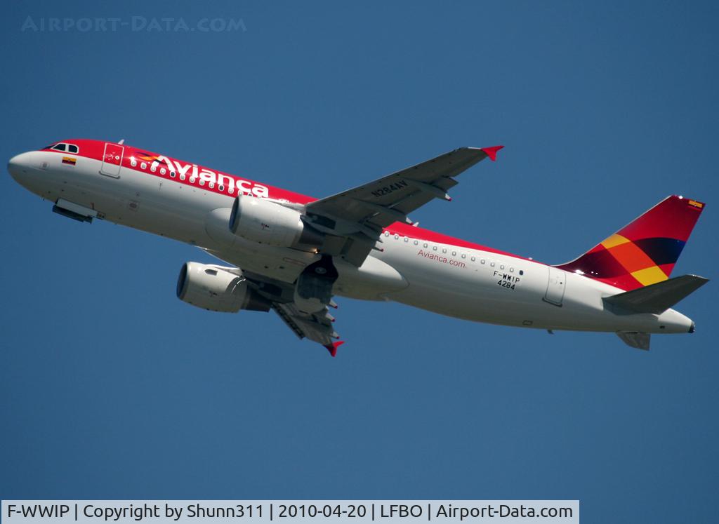 F-WWIP, 2010 Airbus A320-214 C/N 4284, C/n 4284 - To be N284AV