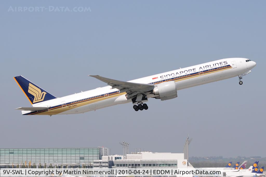 9V-SWL, 2007 Boeing 777-312/ER C/N 34577, Singapore Airlines