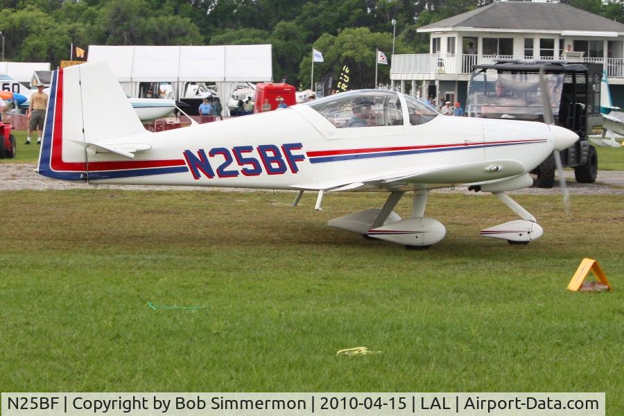 N25BF, 1999 Vans RV-6A C/N 24351, Sun N Fun 2010