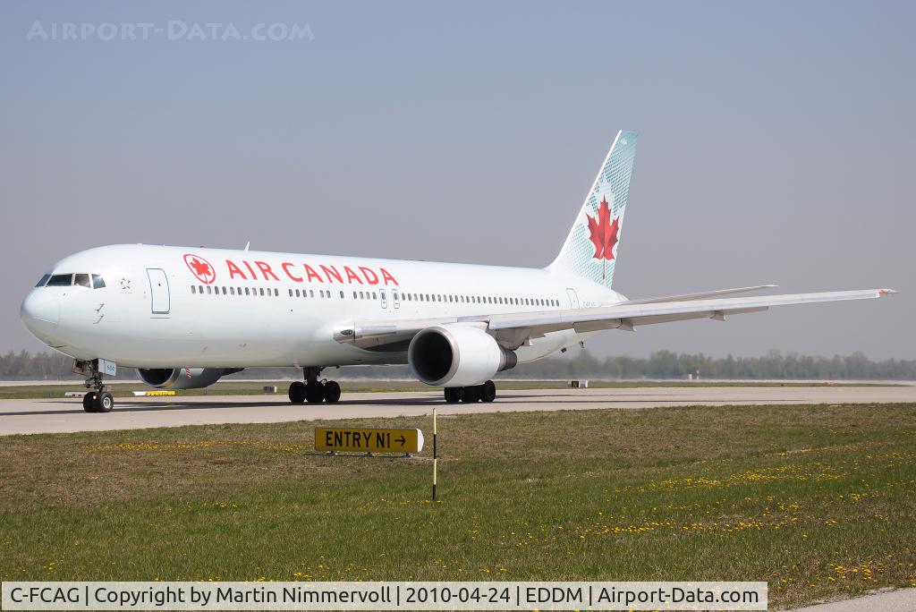 C-FCAG, 1988 Boeing 767-375/ER C/N 24085, Air Canada