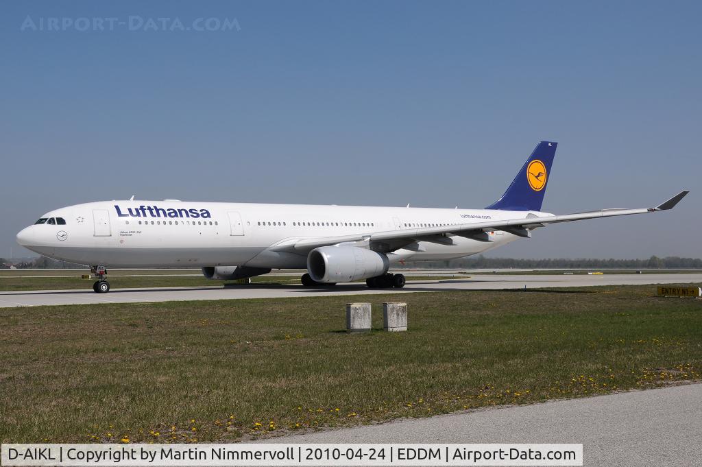 D-AIKL, 2008 Airbus A330-343X C/N 905, Lufthansa