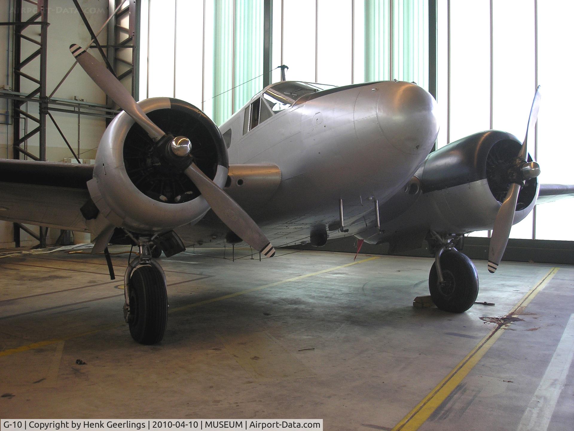 G-10, Beech T.7 Navigator C/N A-472, G-10 , Beech T.7 ,Dutch AF Museum Soesterberg