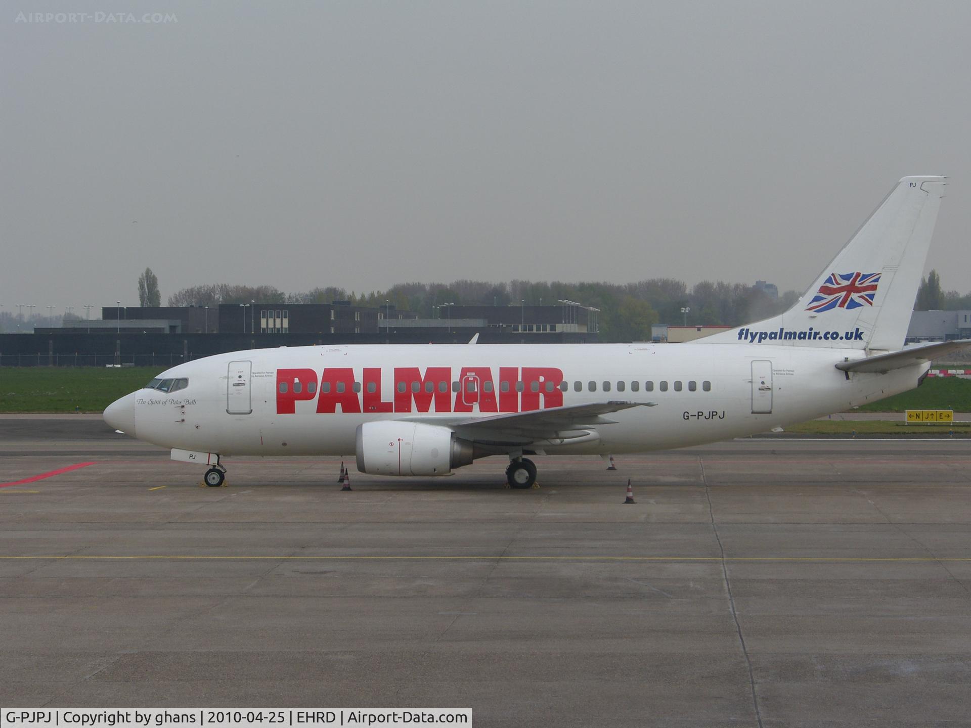 G-PJPJ, 1994 Boeing 737-5H6 C/N 27355, Visiting Rotterdam