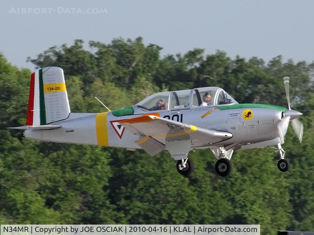 N34MR, 1952 Beech T-34A (A45) Mentor Mentor C/N G-39, @ KLAL