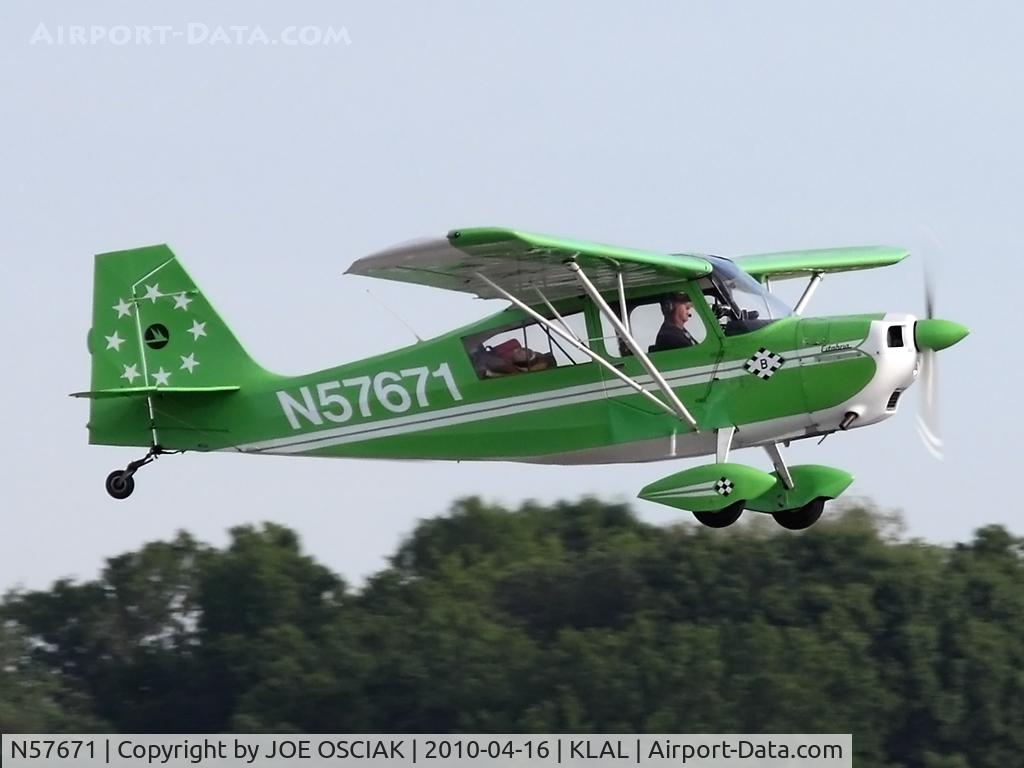 N57671, 1973 Bellanca 7KCAB Citabria C/N 416-74, @ Lakeland