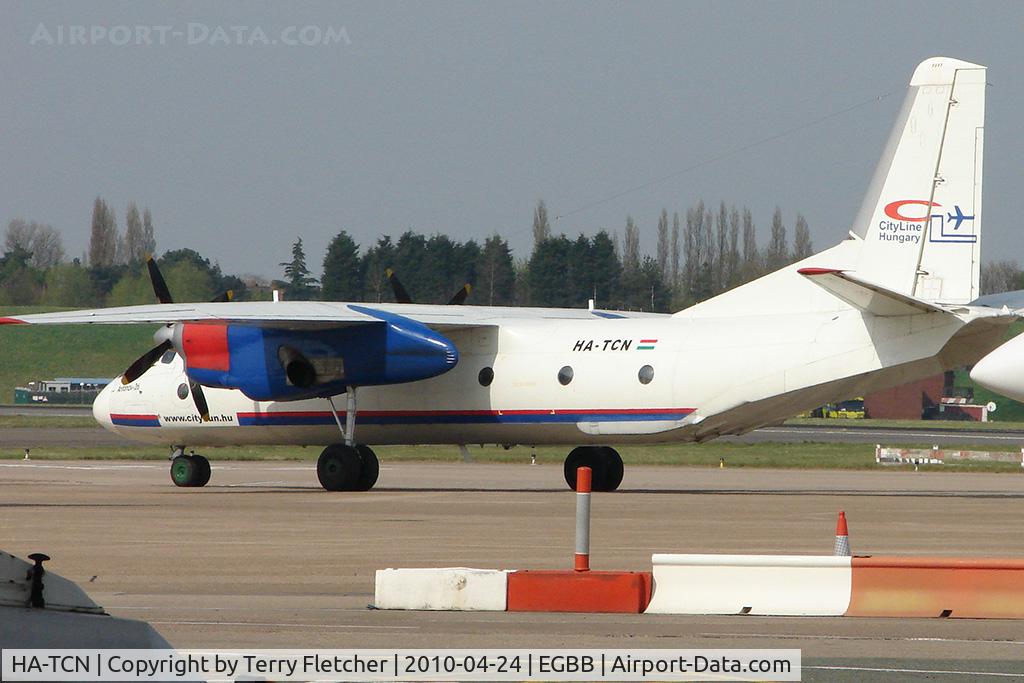 HA-TCN, 1977 Antonov An-26 C/N 97307705, Antonov 26 at BHX