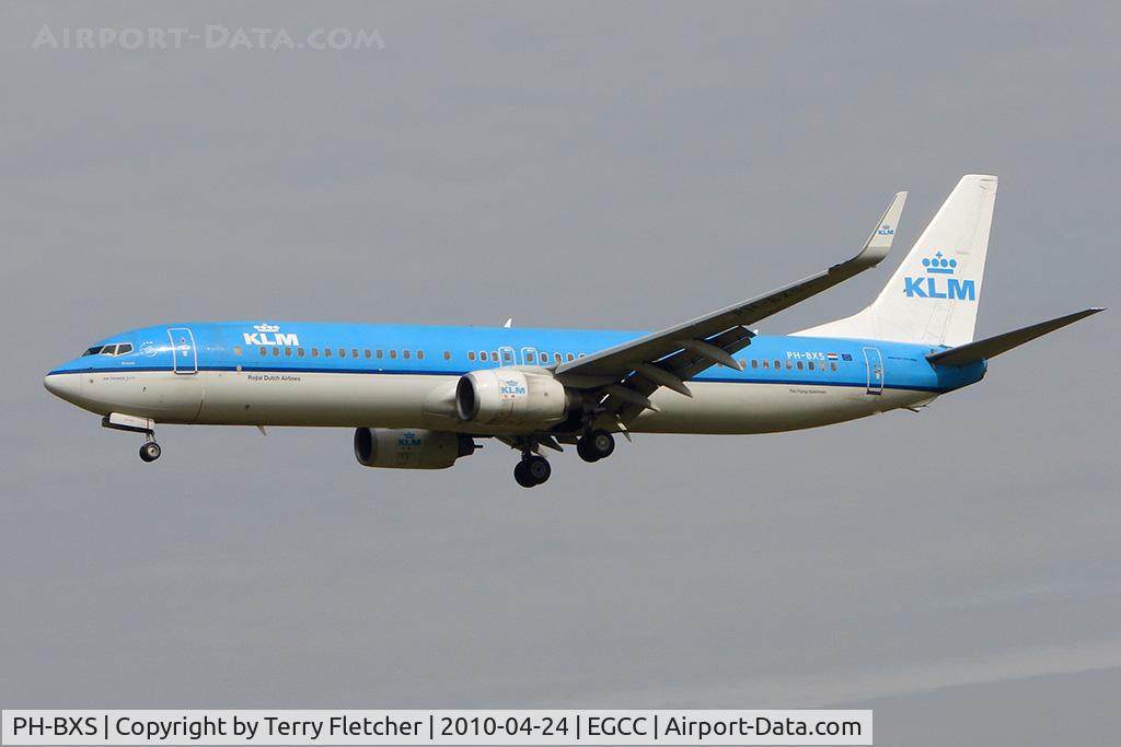 PH-BXS, 2001 Boeing 737-9K2 C/N 29602, KLM B737-900 at Manchester