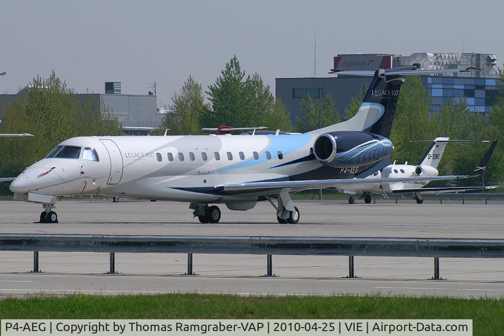 P4-AEG, 2009 Embraer ERJ-135BJ 600 Legacy C/N 14501111, AEG Air Embraer 135