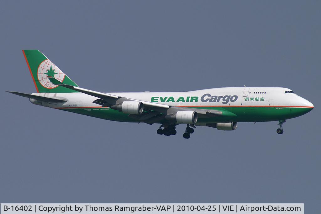 B-16402, 1992 Boeing 747-45E C/N 27063, Eva Air Boeing 747-400