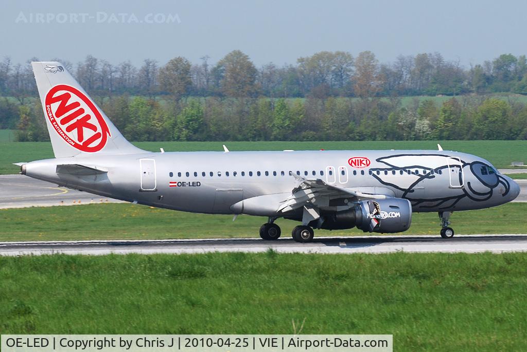 OE-LED, 2008 Airbus A319-112 C/N 3407, Niki A319-112