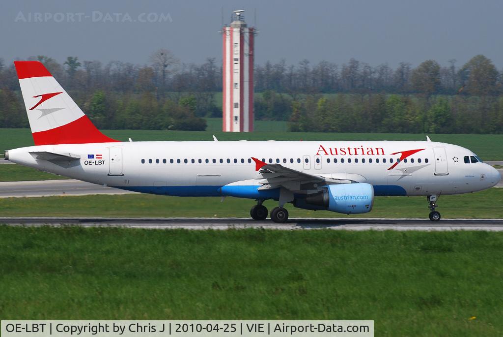 OE-LBT, 2000 Airbus A320-214 C/N 1387, Austrian Airlines Airbus A320-214