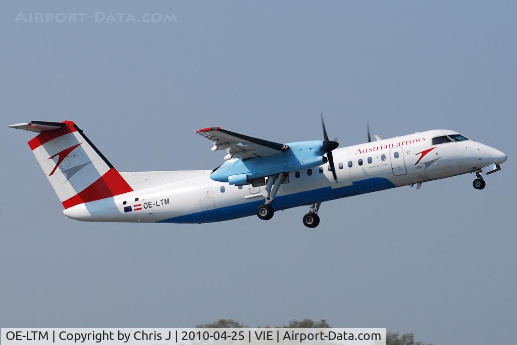 OE-LTM, 1998 De Havilland Canada DHC-8-311 Dash 8 Dash 8 C/N 527, Austrian arrows DHC8-314